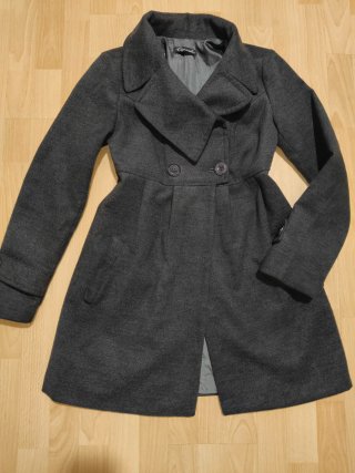Cappotto dal taglio vintage total grey Tg. S-XS