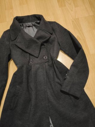 Cappotto dal taglio vintage total grey Tg. S-XS