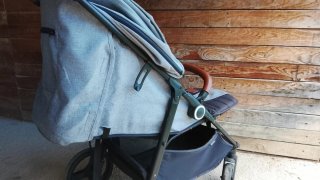 Silla de paseo Kinderkraft gris