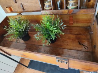 Baúl Decoración Madera y Metal