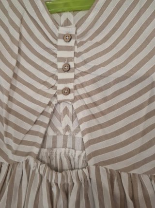 Vestido Mayoral niña rayas clarito 8 años