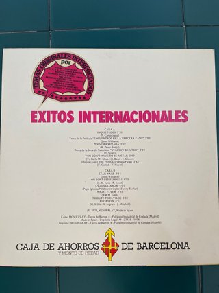 Vinilos Exitos Internacionales y CBS 3