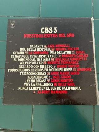 Vinilos Exitos Internacionales y CBS 3