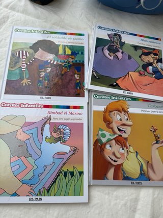 Lote 4 cuentos infantiles