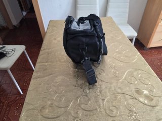Bolsa para scooter negra compatible con todo scoot