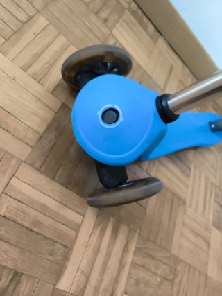 Patinete 3 ruedas infantil azul