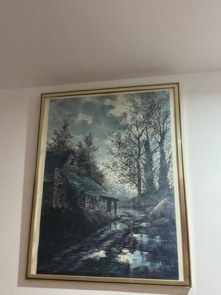 Cuadro Decorativo Paisaje Acuático