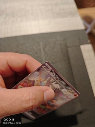 Carta Pokémon Reshiram EX (Ilustración)