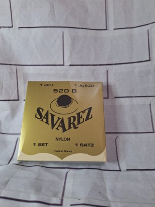 Cuerdas Savarez 520 B Nylon 1 Set GUITARRA CLASICA
