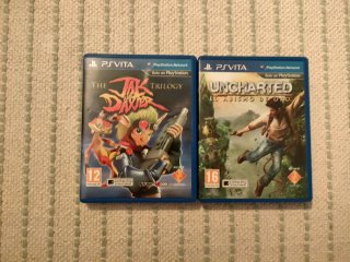 PS Vita + Uncharted y Jak & Daxter
