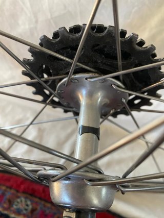 Rare Rueda Campagnolo Fiamme Super Record Complete
