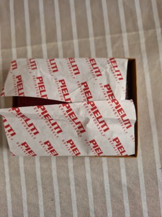 Cartera de piel RFID genuina