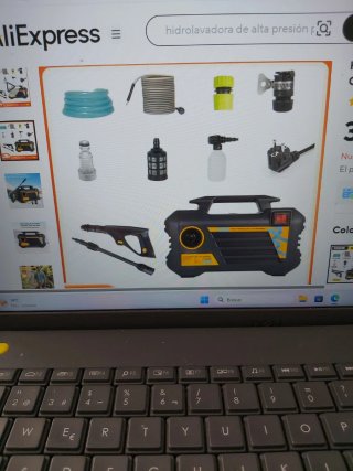 Hidrolavadora 3000w 120 bar