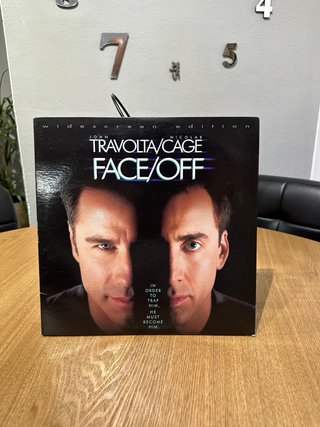 Disco Laser Face/Off Película Banda Sonora