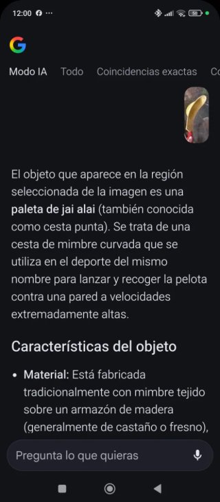 Paleta de Jai Alai