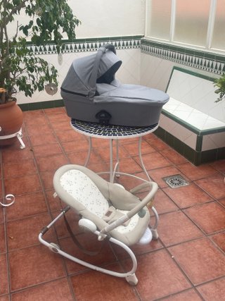 Capazo Bebé Britax Romer - Como Nuevo