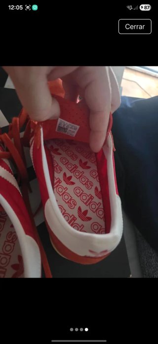 Zapatillas Adidas SL 72 Rojas y Blancas
