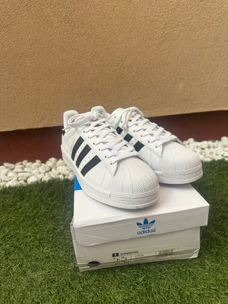 Adidas Superstar Blancas Negras Talla 43