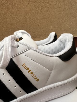 Adidas Superstar Blancas Negras Talla 43