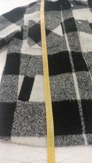 Sobrecamisa cuadros Bershka M