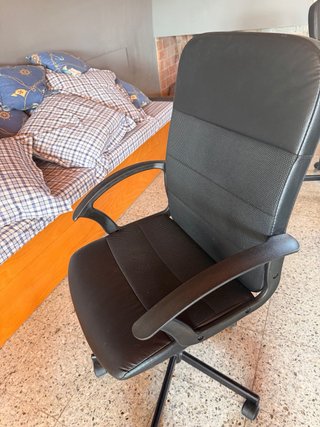 2 Sedie da Ufficio Nere