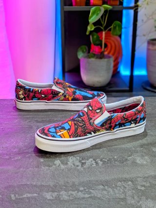 Vans Slip-On Marvel Spider-Man Scarpe