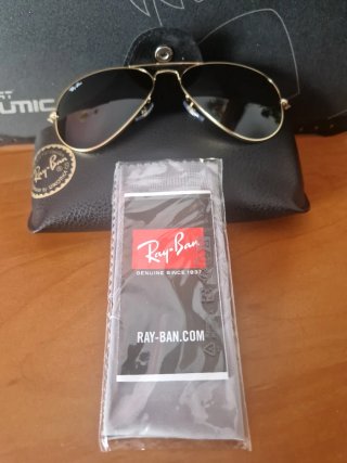 Gafas de sol Ray-Ban Aviator doradas