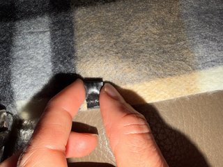 Bufanda de cuadros beige y gris