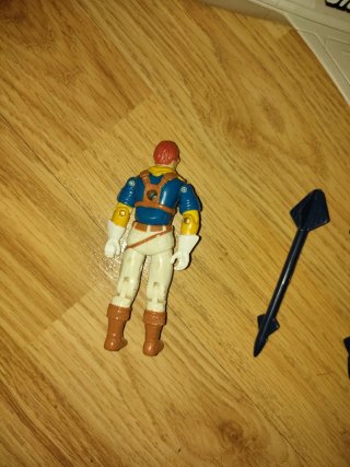 Avión Gijoe con figura y misiles