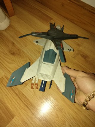 Avión Gijoe con figura y misiles