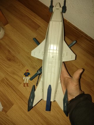 Avión Gijoe con figura y misiles