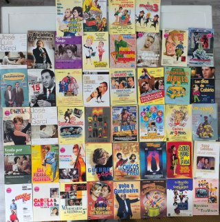 44 DVD Cine Español formato cartón