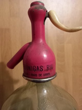 Botella Sifón Carbónicas Riu