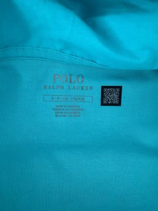 Sudadera Ralph Lauren Turquesa Talla S