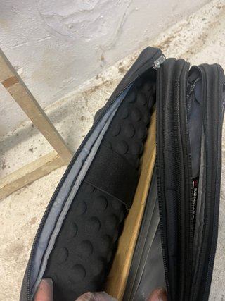 Maletín Roncato Negro Piel/Nylon