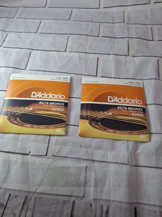 Cuerdas Daddario EZ900 85/15 Bronze Acústica