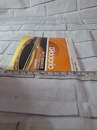 Cuerdas Daddario EZ900 85/15 Bronze Acústica