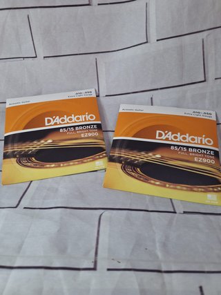 Cuerdas Daddario EZ900 85/15 Bronze Acústica