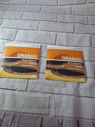 Cuerdas Daddario EZ900 85/15 Bronze Acústica