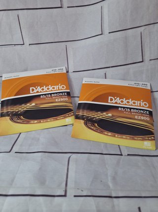 Cuerdas Daddario EZ900 85/15 Bronze Acústica