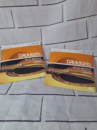 Cuerdas Daddario EZ900 85/15 Bronze Acústica