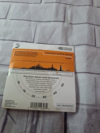 Cuerdas Daddario EZ900 85/15 Bronze Acústica