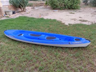Kayak Tahe Tobago 3 Plazas Azul