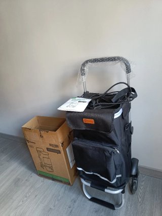 Carrito de la compra con 6 ruedas