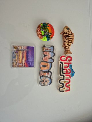 Lote de 5 Imanes de Nevera