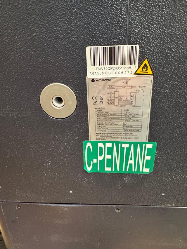 Nevera portátil AOBOSI TAW35 - miniatura 6