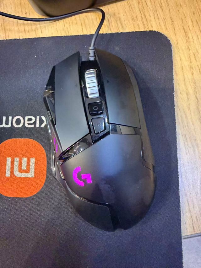 Mouse da Gaming Logitech G502 Hero Cavo Nero/Blu