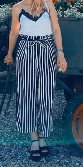 Pantalones rayas Stradivarius