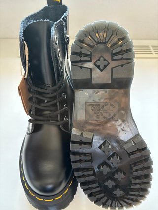 Botas Dr. Martens Plataforma Negras Talla 36