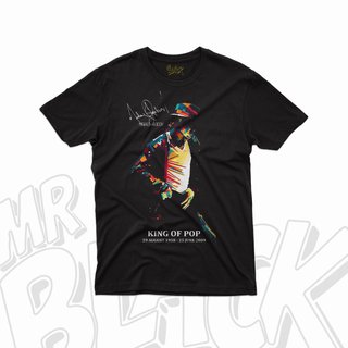 Camiseta Michael Jackson Baile Firma King of Pop
